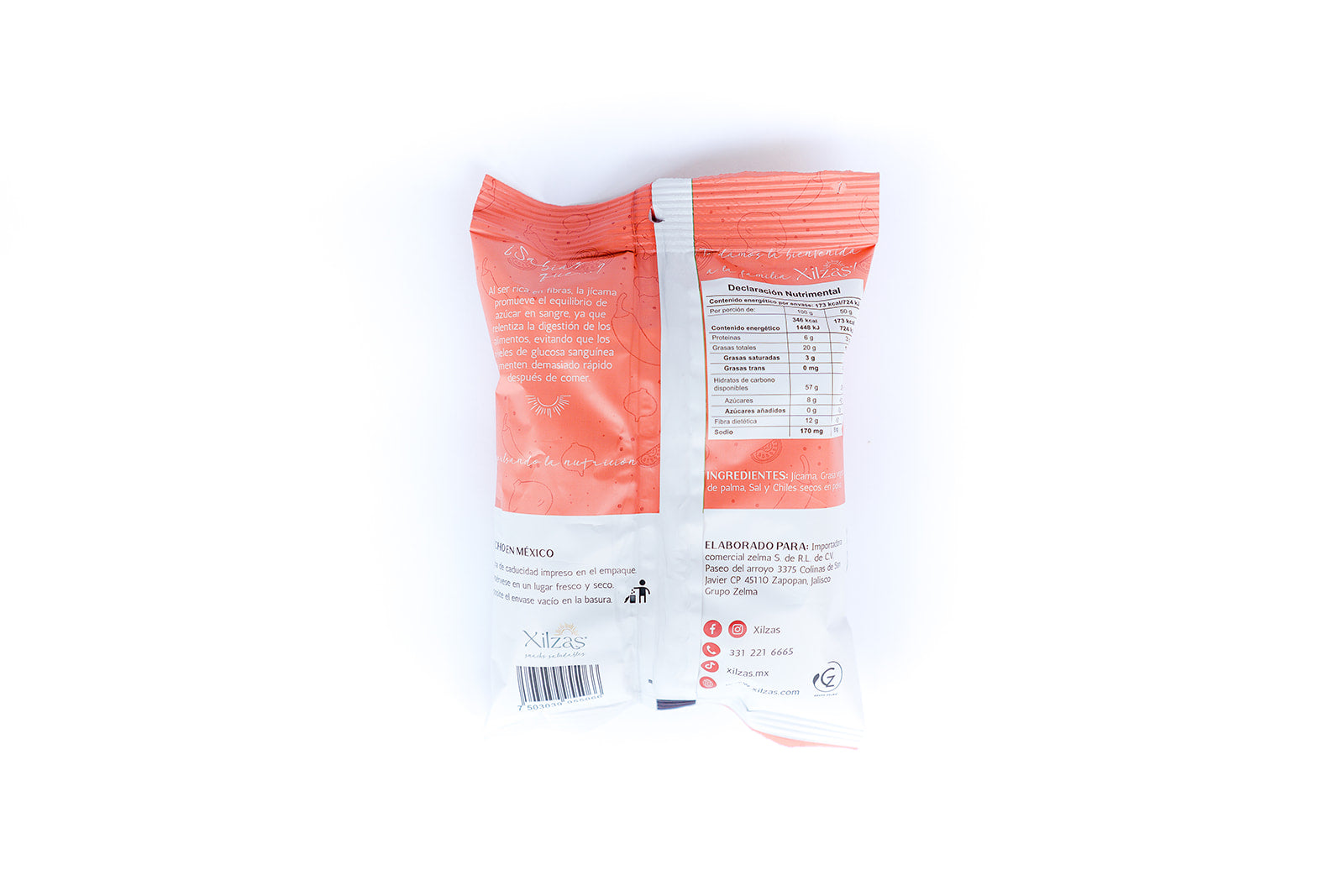 10 maxbox 50 gr jicama limón o adobada